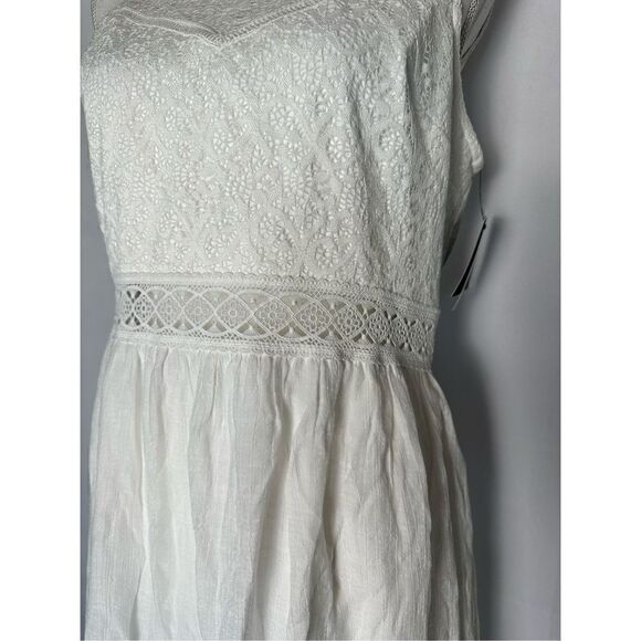 IZ Byer White Lace High Low Dress - Picture 10 of 12